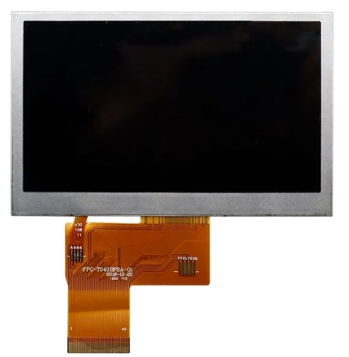 4.3 inch 800x480 WVGA IPS LCD Module