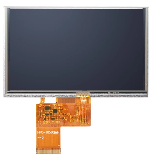 5 inch 800*480 TFT LCD Resistive Touch Screen