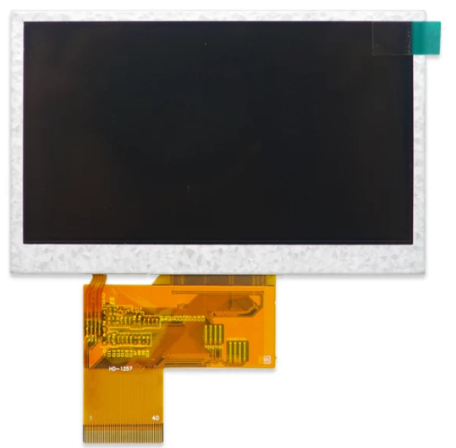 5 inch 800×480 WVGA TFT LCD Module With IPS Full Viewing Angle