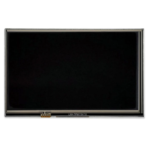 7.0 inch 800*480 IPS LCD Module with 400 cd/m2 brightness