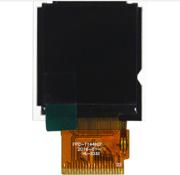 1.44 inch 128*128 TFT LCD with 200nits brightness
