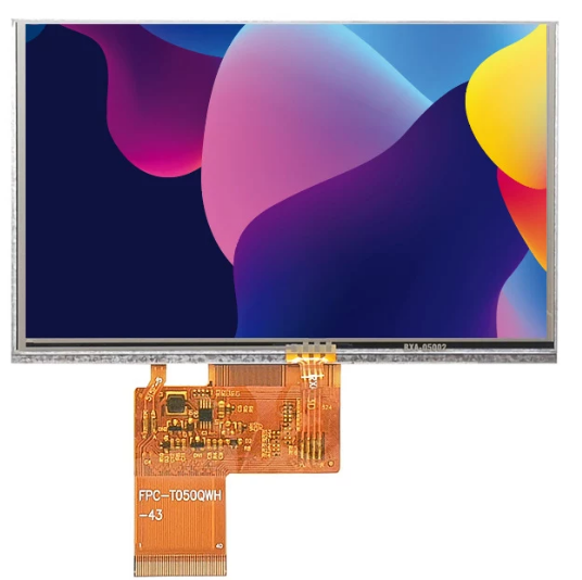 5 inch 800*480 TFT LCD Resistive Touch Screen