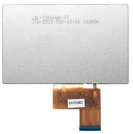 5 inch 800*480 TFT LCD Resistive Touch Screen