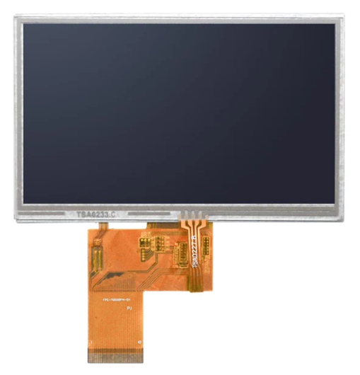 5 inch 480*272 Resistive Touch LCD Panel