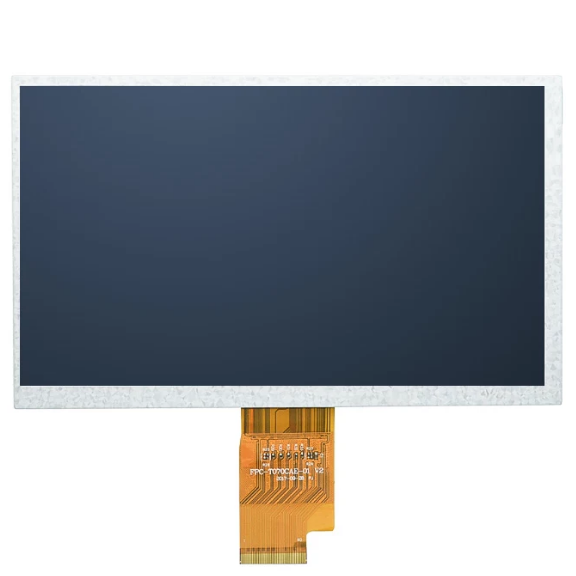 7.0 inch 1024*600 High Brightness TFT LCD Module With LVDS Interface