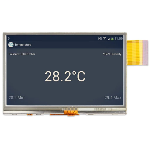 4.3 inch 480*272 Resistive Touch Screen With ILI6485A IC