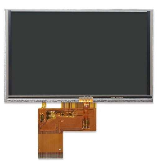 5 inch 800x480 WVGA Resistive Touch IPS Screen