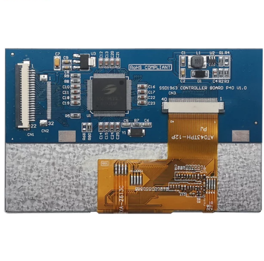 4.3 inch 480*272 Resistive Touch Display With Driver Board