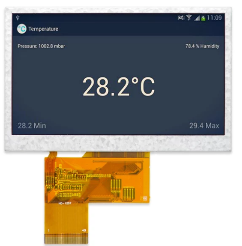 4.3 inch 480x272 TFT LCD Module