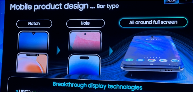 Next generation mobile phone screen technology breakthrough again! Samsung Display: Preparing to Achieve Full Screen with Zero Frames