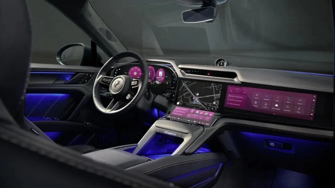 All-New All-Electric Porsche Cayenne to Feature Curved OLED Display